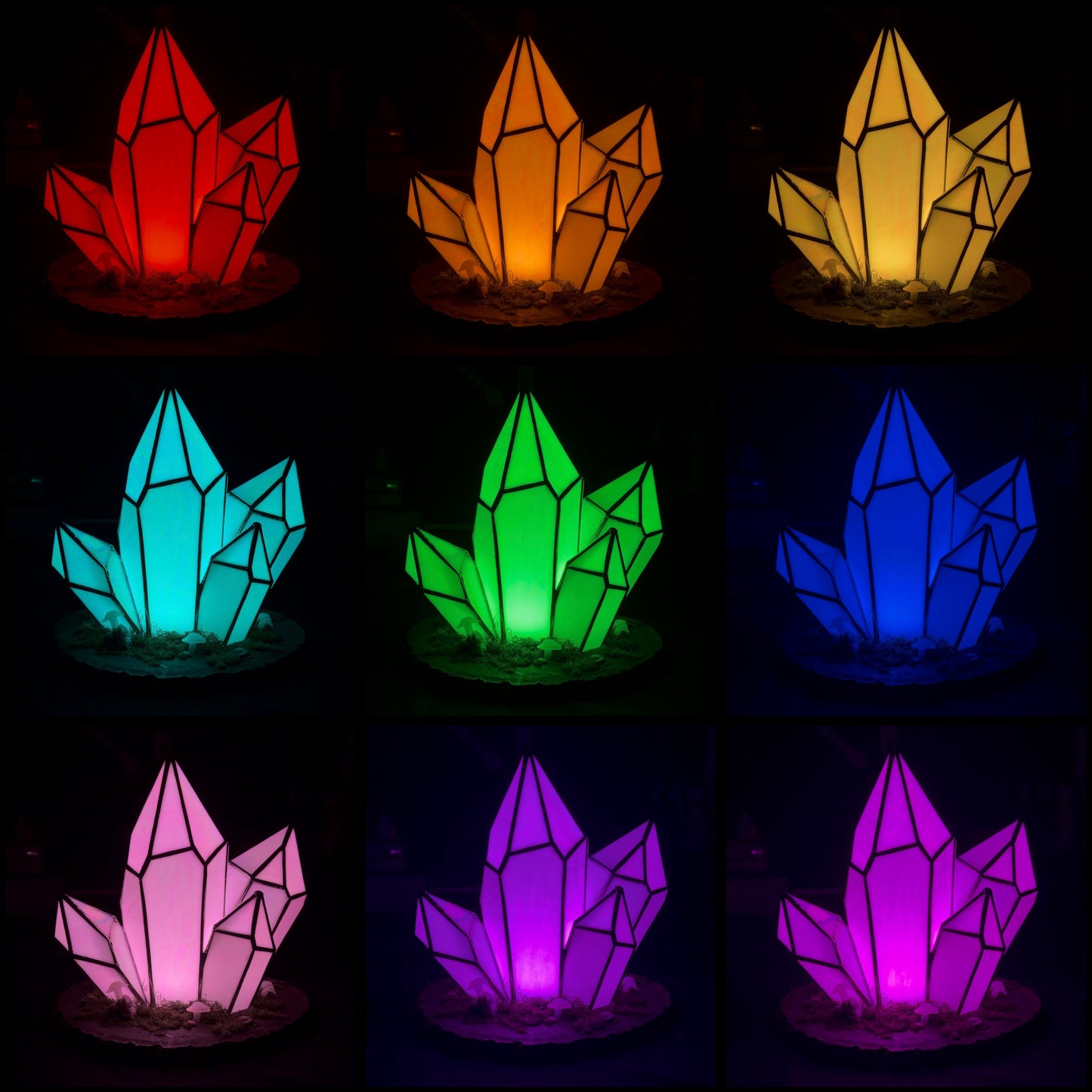 Crystal lamp